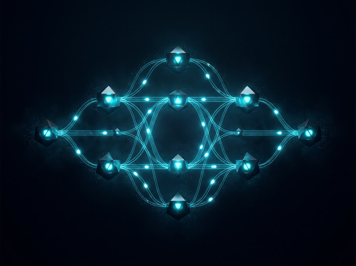 Fluxos de automação conectando processos